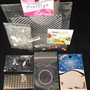 8 Piece Mixed Bundle Hello Kitty Play Boy Nail Art